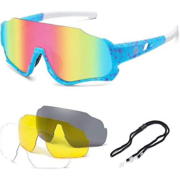 Polarized Kids Sunglasses Baseball Sun Glasses Sports with